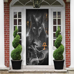 Mythical Anubis Door Cover The Egyptian God of Death