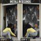 Mythical Anubis Door Cover The Egyptian God of Death