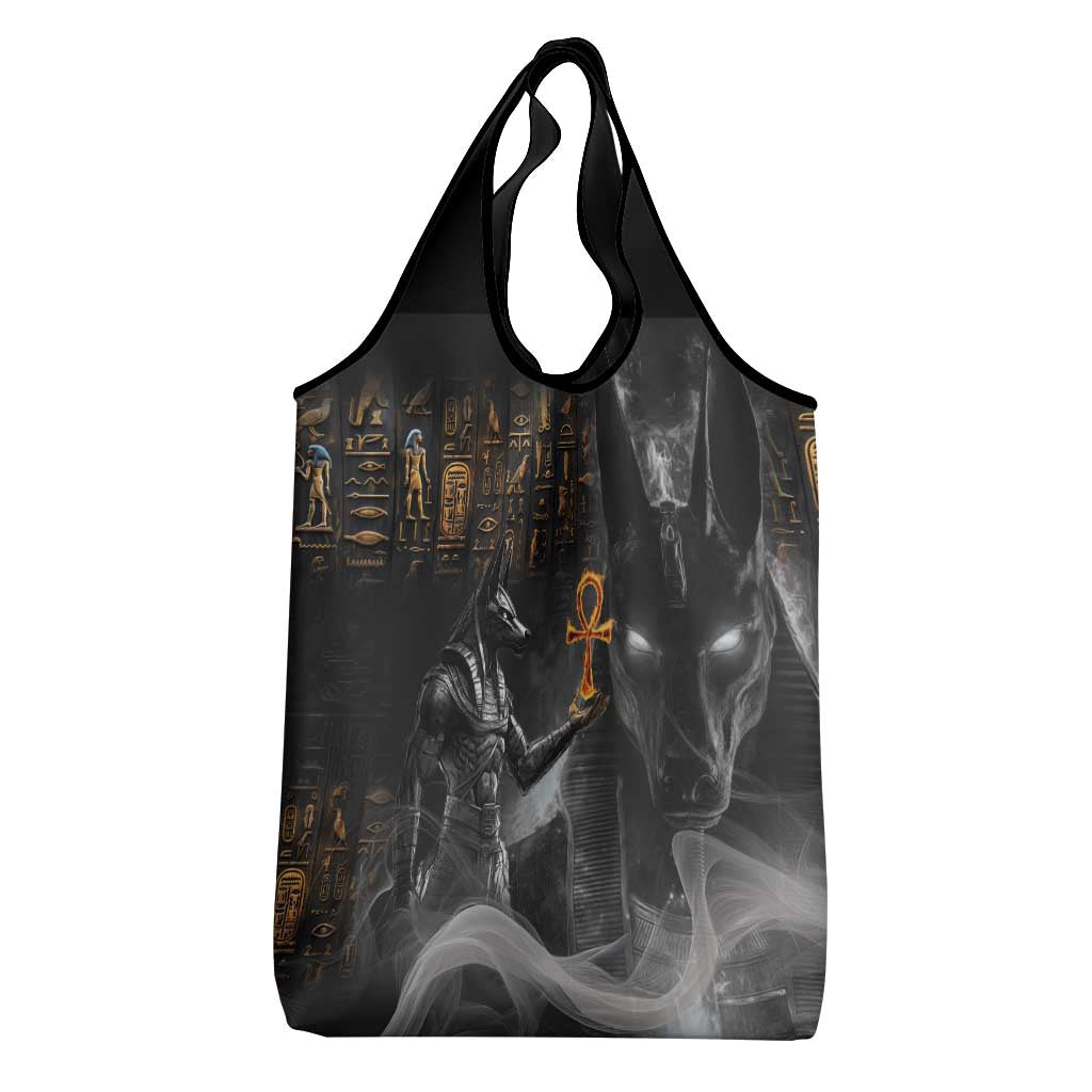 Mythical Anubis Grocery Bag The Egyptian God of Death