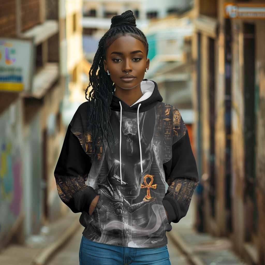 Mythical Anubis Hoodie The Egyptian God of Death