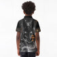 Mythical Anubis Kid Polo Shirt The Egyptian God of Death