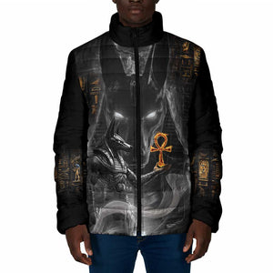 Mythical Anubis Padded Jacket The Egyptian God of Death