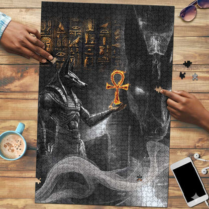 Mythical Anubis Puzzle The Egyptian God of Death