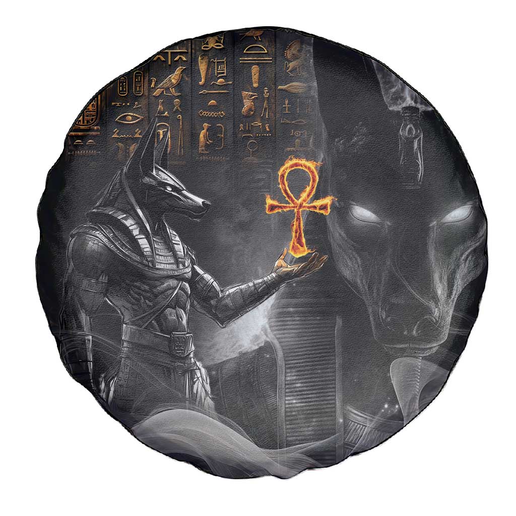 Mythical Anubis Spare Tire Cover The Egyptian God of Death