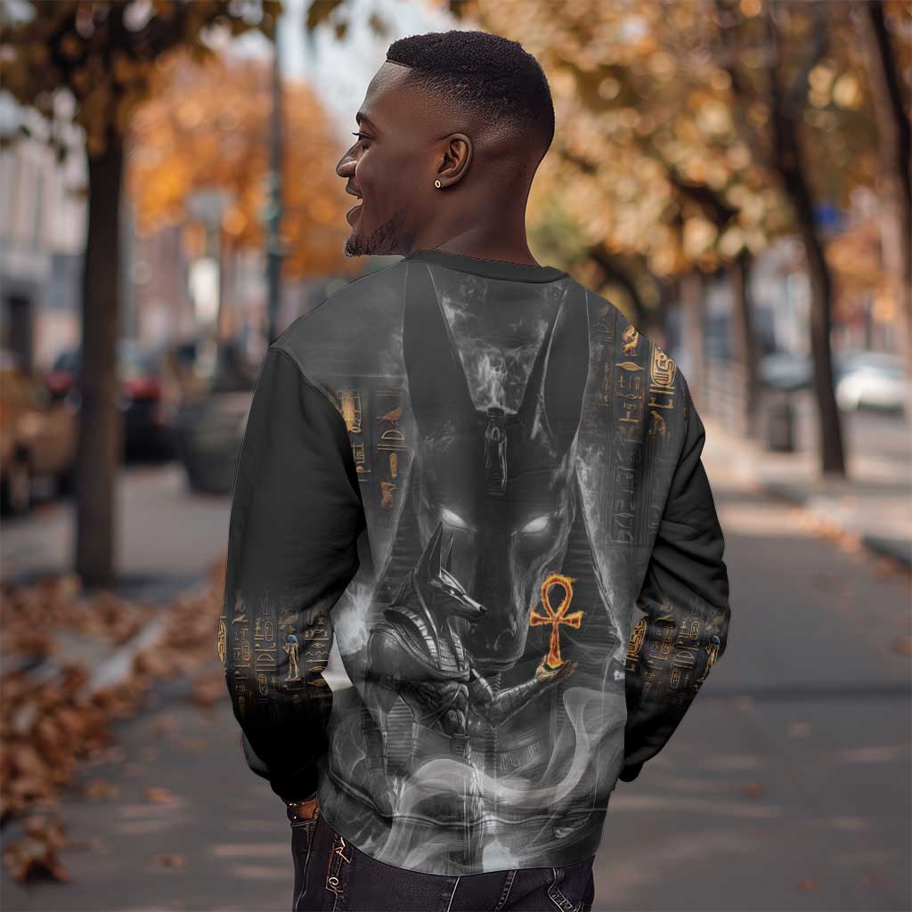 Mythical Anubis Sweatshirt The Egyptian God of Death