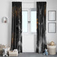 Mythical Anubis Window Curtain The Egyptian God of Death