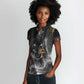 Mythical Anubis Women Polo Shirt The Egyptian God of Death