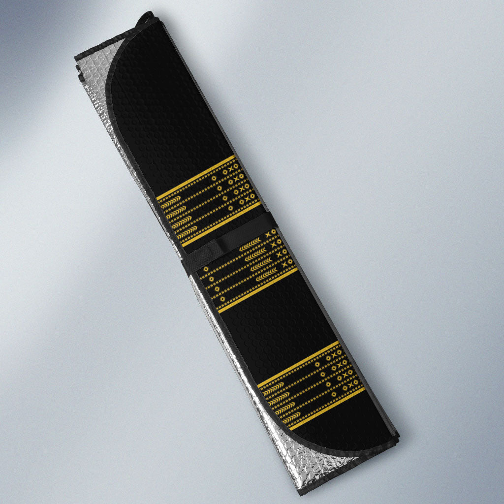Eritrea Martyrs Day June 20 Auto Sun Shade Never Forgotten Proud Eritrean Heritage Black Version