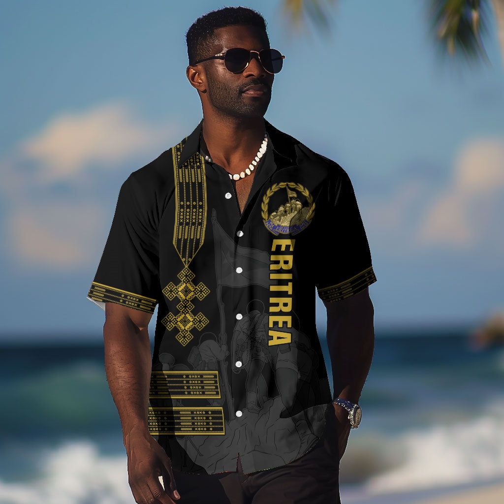 Eritrea Martyrs Day June 20 Hawaiian Shirt Never Forgotten Proud Eritrean Heritage Black Version