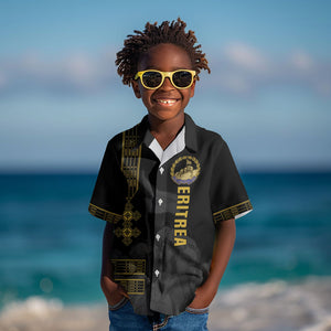 Eritrea Martyrs Day June 20 Kid Hawaiian Shirt Never Forgotten Proud Eritrean Heritage Black Version