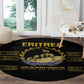 Eritrea Martyrs Day June 20 Round Carpet Never Forgotten Proud Eritrean Heritage Black Version