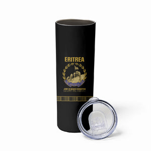Eritrea Martyrs Day June 20 Skinny Tumbler Never Forgotten Proud Eritrean Heritage Black Version