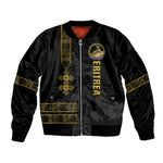 Eritrea Martyrs Day June 20 Sleeve Zip Bomber Jacket Never Forgotten Proud Eritrean Heritage Black Version
