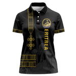Eritrea Martyrs Day June 20 Women Polo Shirt Never Forgotten Proud Eritrean Heritage Black Version