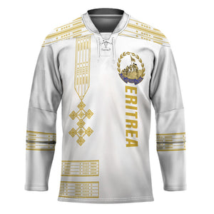Eritrea Martyrs Day June 20 Hockey Jersey Never Forgotten Proud Eritrean Heritage White Version