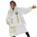 Eritrea Martyrs Day June 20 Kid Wearable Blanket Hoodie Never Forgotten Proud Eritrean Heritage White Version