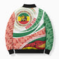 Ethiopia In My Blood Bomber Puffer Jacket Lion Of Judah In My Heart