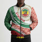 Ethiopia In My Blood Bomber Puffer Jacket Lion Of Judah In My Heart