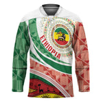 Ethiopia In My Blood Hockey Jersey Lion Of Judah In My Heart