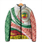 Ethiopia In My Blood Padded Jacket Lion Of Judah In My Heart
