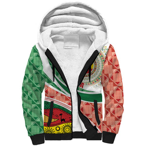 Ethiopia In My Blood Sherpa Hoodie Lion Of Judah In My Heart