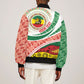 Ethiopia In My Blood Sleeve Zip Bomber Jacket Lion Of Judah In My Heart