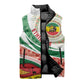 Ethiopia In My Blood Sleeveless Puffer Jacket Lion Of Judah In My Heart