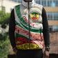 Ethiopia In My Blood Sleeveless Puffer Jacket Lion Of Judah In My Heart