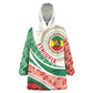 Ethiopia In My Blood Wearable Blanket Hoodie Lion Of Judah In My Heart
