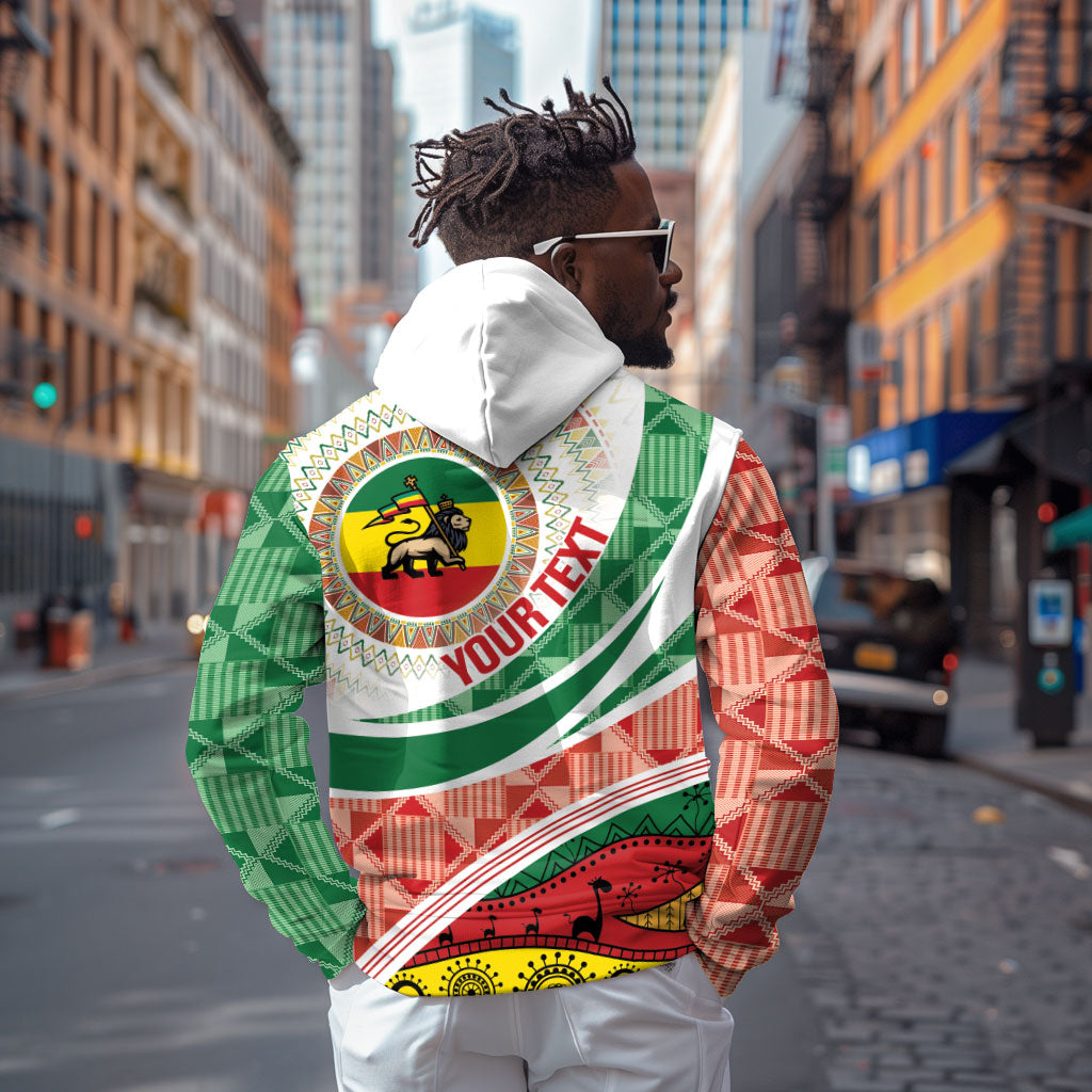 Ethiopia In My Blood Zip Hoodie Lion Of Judah In My Heart