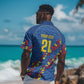 DR Congo Kopo ya Mokili Custom Hawaiian Shirt Kuba Kingdom Pattern Edition