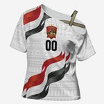 Egypt Custom Cross Shoulder Shirt Pharaoh Legacy Edition