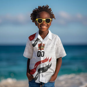 Egypt Custom Kid Hawaiian Shirt Pharaoh Legacy Edition