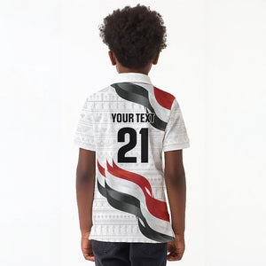 Egypt Custom Kid Polo Shirt Pharaoh Legacy Edition