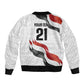 Egypt Custom Sleeve Zip Bomber Jacket Pharaoh Legacy Edition