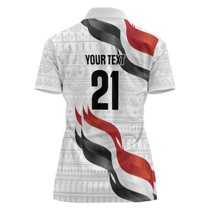 Egypt Custom Women Polo Shirt Pharaoh Legacy Edition