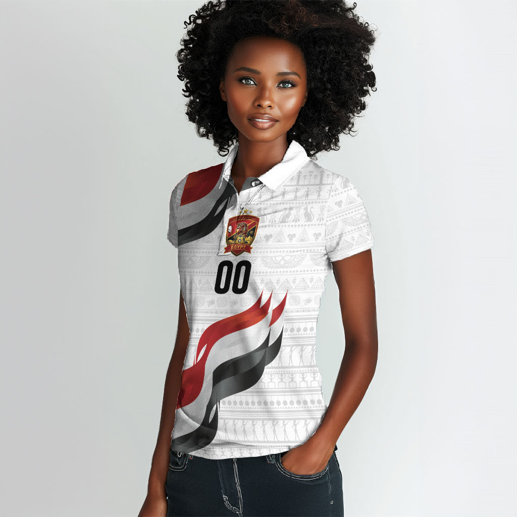 Egypt Custom Women Polo Shirt Pharaoh Legacy Edition