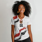 Egypt Custom Women V-Neck T-Shirt Pharaoh Legacy Edition