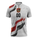 Egypt Custom Zipper Polo Shirt Pharaoh Legacy Edition