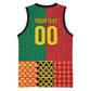 Ghana Wiase Kuruwa Custom Basketball Jersey Kente Pride Edition