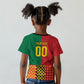 Ghana Wiase Kuruwa Custom Kid T shirt Kente Pride Edition