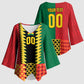 Ghana Wiase Kuruwa Custom Kimono Sleeve Blouse Kente Pride Edition