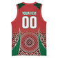 Morocco Yalla Vamos 2026 Custom Basketball Jersey Zellige Mosaic Edition