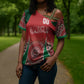 Morocco Yalla Vamos 2026 Custom Cross Shoulder Shirt Zellige Mosaic Edition