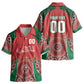 Morocco Yalla Vamos 2026 Custom Kid Hawaiian Shirt Zellige Mosaic Edition LT9