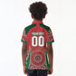Morocco Yalla Vamos 2026 Custom Kid Polo Shirt Zellige Mosaic Edition