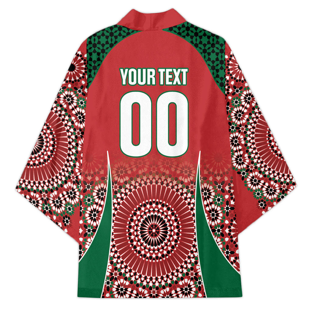 Morocco Yalla Vamos 2026 Custom Kimono Zellige Mosaic Edition