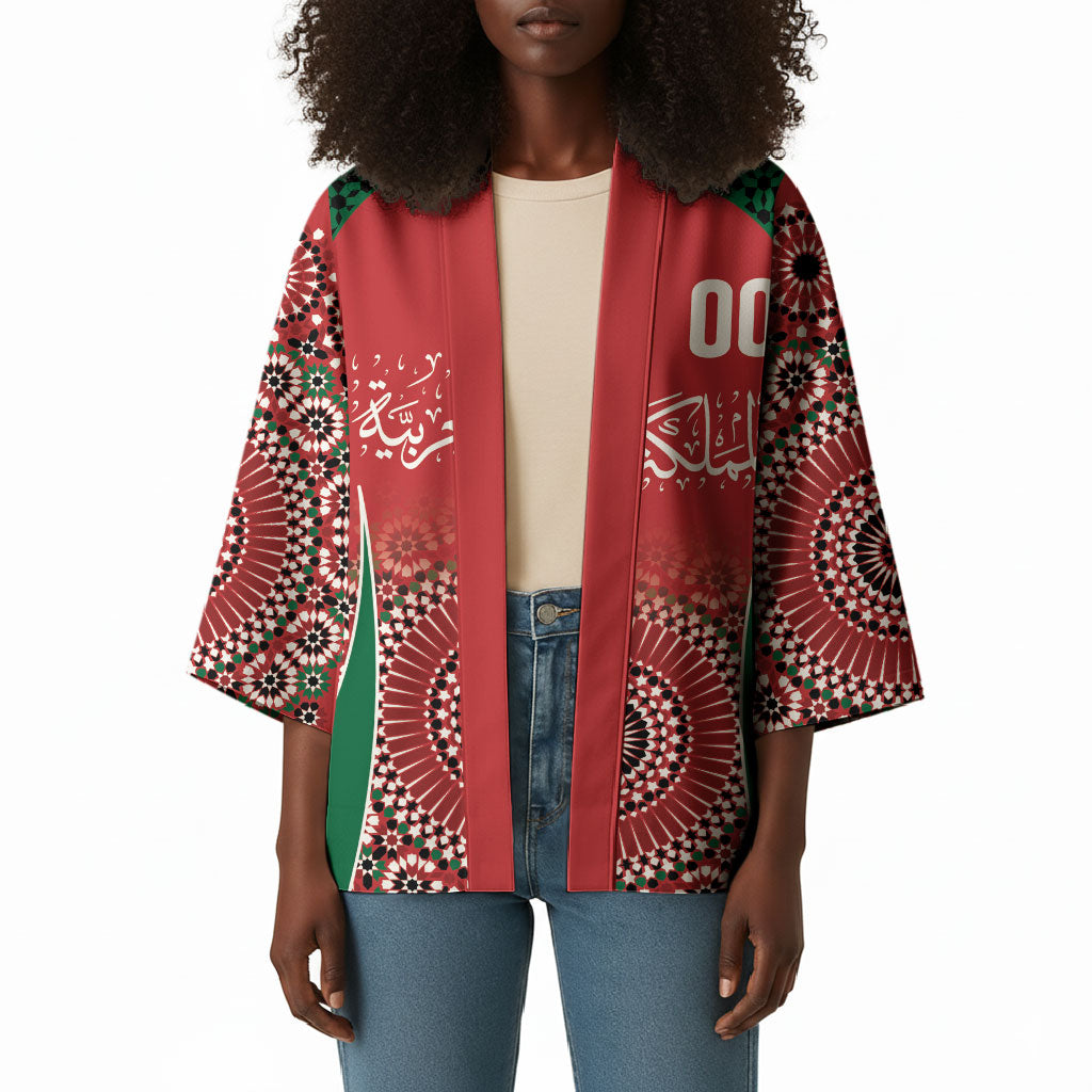 Morocco Yalla Vamos 2026 Custom Kimono Zellige Mosaic Edition