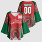 Morocco Yalla Vamos 2026 Custom Kimono Sleeve Blouse Zellige Mosaic Edition