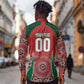 Morocco Yalla Vamos 2026 Custom Long Sleeve Button Shirt Zellige Mosaic Edition